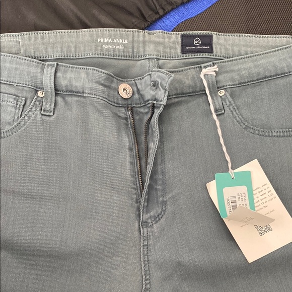 Ag Adriano Goldschmied Women's Light Blue Jeans - Picture 3 of 7